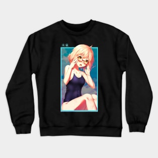 Mirai (Kyoukai no Kanata) Crewneck Sweatshirt